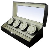 Watch Winder 8 + 9 spatii - Black Piano WW89BW