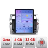 Navigatie Citroen C4 G-088 ecran tip TESLA 9.7&quot; cu Android Radio Bluetooth Internet GPS WIFI 4+32GB DSP 4G Octa Core CarStore Technology