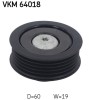 SKF VKM 64018 Rola ghidare/conducere, curea transmisie