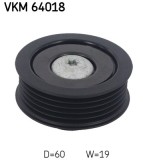 SKF VKM 64018 Rola ghidare/conducere, curea transmisie
