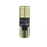 Bec LED Auto Techstar T10 W5W Alb Rece 6000K 12V 576lm, Pozitie, Plafoniera, Numar Inmatriculare