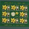 Romania 2013 Ceasul florilor MNH 8 timbre*1,6 lei Calcea Calului LP 1966 c