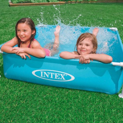 Intex Piscină &amp;quot;Mini Frame&amp;quot;, 122x122x30 cm, 57173NP foto