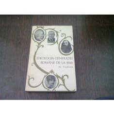 IDEOLOGIA GENERATIEI ROMANE DE LA 1848 DIN TRANSILVANIA