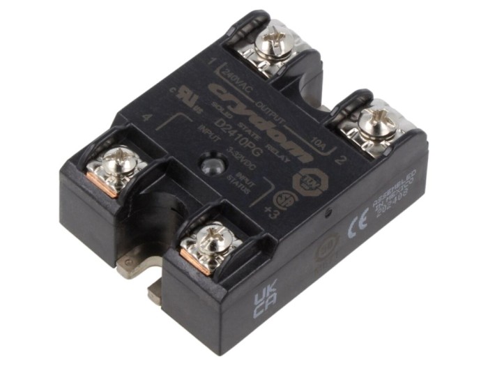 Releu semiconductor Ucom 10A 24&divide;280VAC IP00