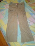 PANTALONI DAMA, LUNGI, DIN BUMBAC SUBTIRE , FIRMA ,,ESPRIT&quot;ORIGINAL , MAR.38, 40, Albastru