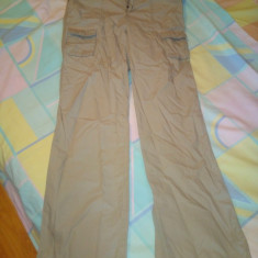 PANTALONI DAMA, LUNGI, DIN BUMBAC SUBTIRE , FIRMA ,,ESPRIT"ORIGINAL , MAR.38