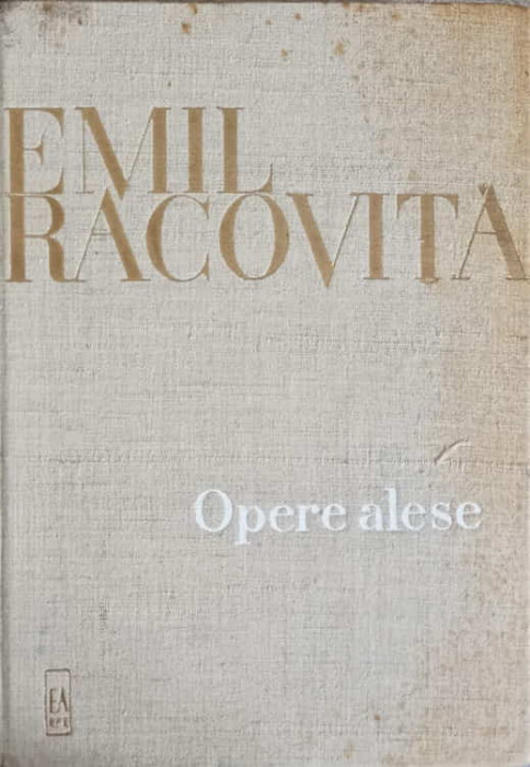 OPERE ALESE-EMIL RACOVITA