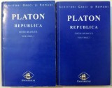 REPUBLICA de PLATON, VOL I-II, EDITIE BILINGVA , 1998
