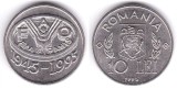 10 lei 1995 FAO N in romb UNC