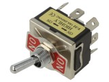 Comutator basculant 3PDT ON-ON 15A/250VAC, IP40 - HIGHLY ELECTRIC