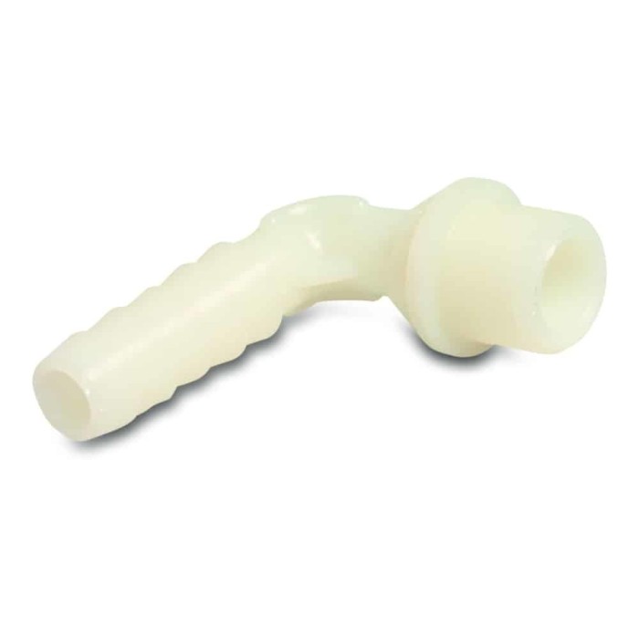 Conector furtun plastic colț T&uuml;lle x AG 1/2&quot; x 20mm