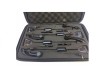 Set 4 Swingeri Pescuit EAST SHARK MKM3 Negru, LED Alb, Penar Transport, Greutate Reglabila