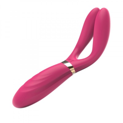 Vibrator Dual Trident Rose foto