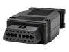 Conector OBD II mamă negru, 10A