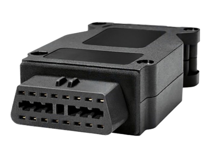 Conector OBD II mamă negru, 10A