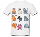 Cumpara ieftin Tricou &quot; Cat icon &quot;