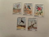 Monaco - Serie timbre pasari, fauna nestampilate MNH, Nestampilat