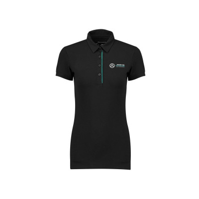 Mercedes AMG Petronas tricou polo de damă black Classic F1 Team 2018 - XS foto