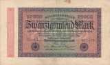 GERMANIA 20.000 marci 1923 VF!!!