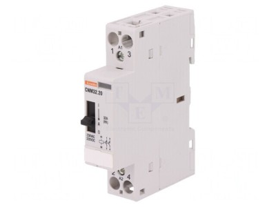 Contactor 2P 32A 220-230V AC/DC foto