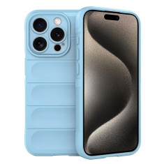 Husa iPhone 15 Pro Max Techsuit Magic Shield, bleu foto