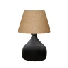 Lampa de Masa PWL-1068 neagra-bej D22x32 cm