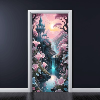 Folie imprimata color pentru decor Usa, dimensiune 200 x 90cm, model: AVX-DR13 FAVLine Selection foto