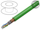 Cablu Ethernet Torsion S/FTP 4x2x24AWG 6a PVC