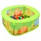 vidaXL Piscină cu bile pentru copii, 50 de bile, 75x75x32 cm
