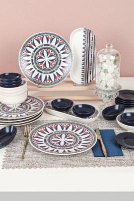 Keramika Set de vesela - Keraart Ruby - 28 bucăți - 6 persoane - Stoneware foto