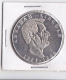 D12 51 - Medalie amintire - Presedintele Abraham Lincoln - USA - America, America de Nord