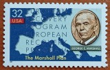 U.S.A- 1997-&#039;&#039;OMAGIU -&#039;&#039;General MARSHAL&#039;&#039;-marele plan de reconstr. Europei= 1val-MNH-Nestampilate