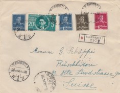 1941 Romania - Plic circulat extern cu marca P.A. Zelea Codreanu dupa rebeliune foto