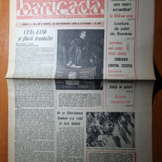 baricada 18 septembrie 1990-aparitia ziarului totusi iubirea ,adrian paunescu