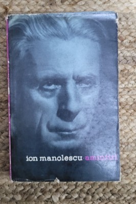 ION MANOLESCU- AMINTIRI foto