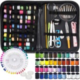 Kit de cusut Ruhhy cu 128 de piese, organizator compact de voiaj