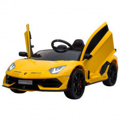 Masinuta electrica Chipolino Lamborghini Aventador SVJ yellow foto