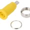 Conector soclu banană 4mm 24A