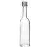 Sticlă Pentru Băuturi Alcoolice, Capac Metalic, Capacitate 0,05L, Transparentă, Oem