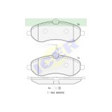 Set placute frana punte fata Citroen Jumpy 202016; Fiat Scudo 202016; Peugeot Expert 202016; Toyota Proace 06.2016, Icer Brakes Spania, 141802, parte