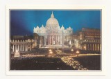 FA36-Carte Postala- ITALIA - Roma, Vatican, Piazza s. Pietro, necirculata