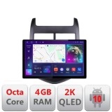 Navigatie dedicata Chevrolet Aveo 2010-2013 N-AVEO10 Edonav ecran 13&quot; 2K 8 si 128 Android Waze USB Navigatie 4G 360 Toslink Youtub CarStore Technology