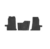 Set covorase auto din cauciuc pentru Ford Transit Van 2019-, presuri RapidAuto, Negru