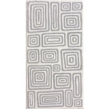 Covor Model Sofia 41012-1166, Marime 60 x 110 cm, Crem, Gri, Inaltime Fir 10 mm, Antialergic, Polipropilena, Living, Dormitor, Sufragerie, Birou
