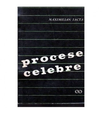 Maximilian Jacta - Procese celebre - 103481 foto