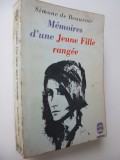 Memoires d&#039;une Jeune Fille rangee (Le Livre de la poche) - Simone de Beauvoir
