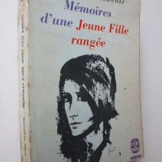 Memoires d'une Jeune Fille rangee (Le Livre de la poche) - Simone de Beauvoir