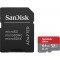 Card Memorie microSDXC SanDisk Ultra Android A1, 64Gb, Clasa 10 / UHS-1 U1, Cu Adaptor SDSQUAB-064G-GN6MA