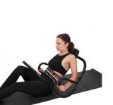 Aparat universal pentru fitness,abdomene din otel,sarcina maxima 100 kg - Negru